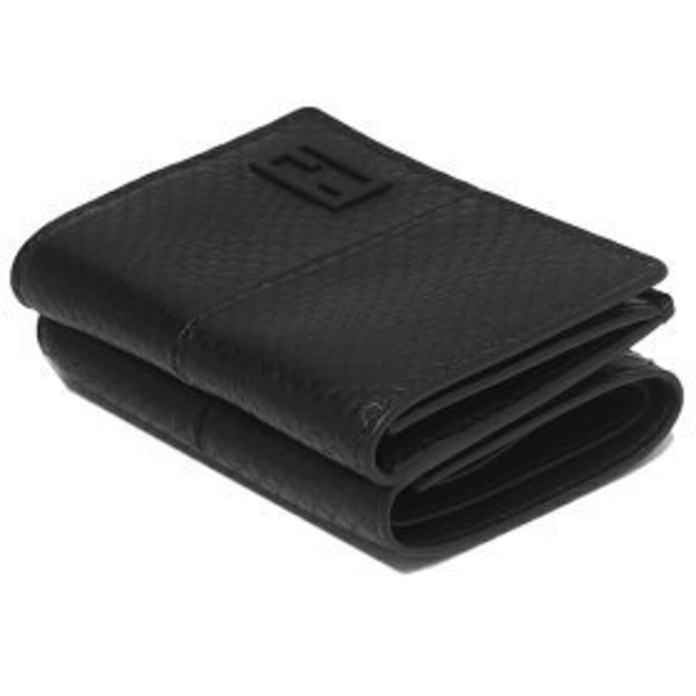 Fendi Tri Wallet Python Leather Black - image 7